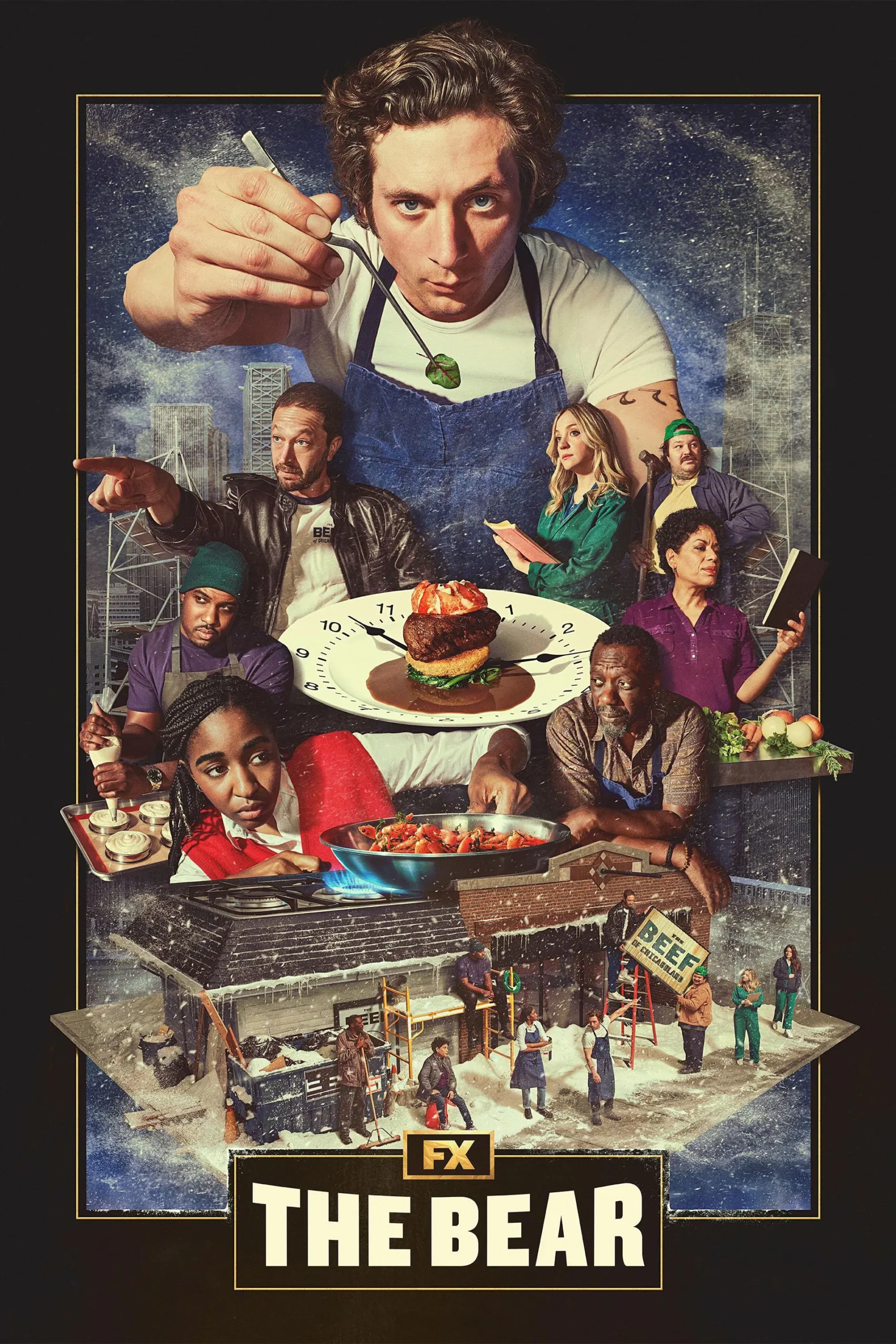 The Bear série dramatique populaire disponible en streaming sur IPTV Premium 4K